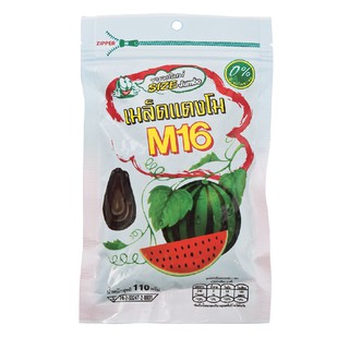 M-16 เมล็ดแตงโม ขนาด 110กรัม ยกแพ็ค 6ซอง เอ็ม-16 SIZE JUMBO WATERMELON SEED