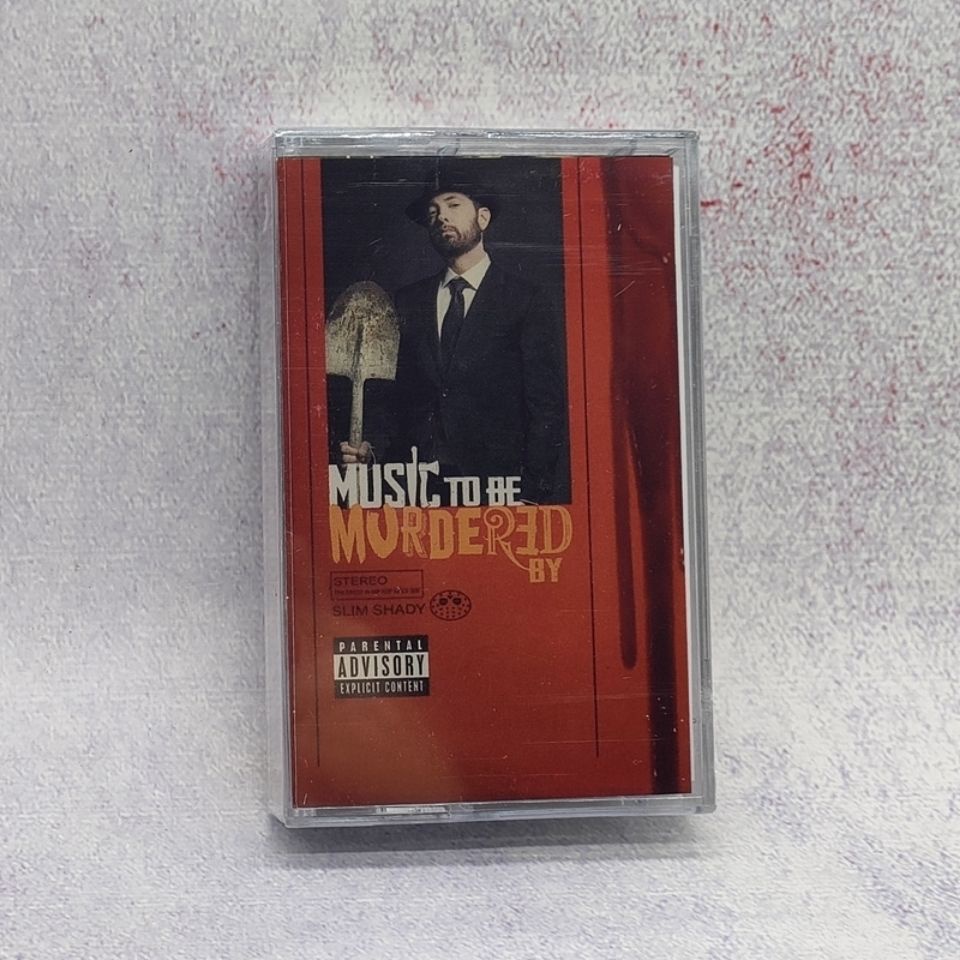 (เทป Cassette)EMINEM Music To Be Murdered By Cassette Tape Album Case Sealed(A07)(YQ01)