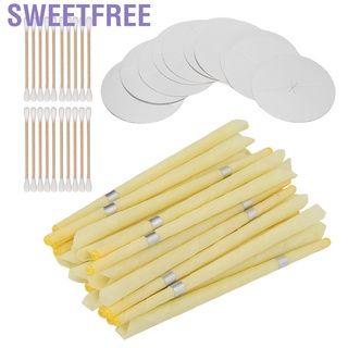 Sweetfree 20pcs Ear Wax Candle Deep Cleaning Pressure Relieve Improve Hearing Beeswax Removal Candling Tool