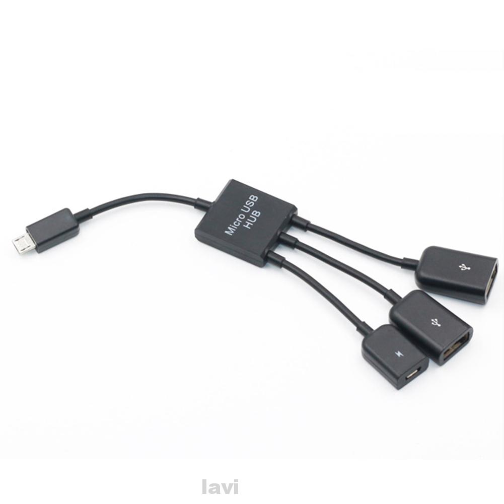 Hub OTG Mobile Phone Micro Dual Adapter For Android - lavi.th - ThaiPick