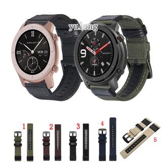 สายนาฬิกาข้อมือไนล่อน สําหรับ Huami Amazfit GTR Mini 2 3 4 42 มม. 47 มม. GTR2 GTR 2E GTR4 GTR3 Pro