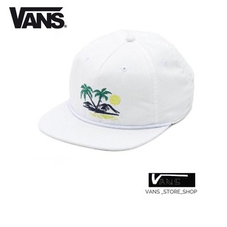 หมวกVANS YELSER UNSTRUCTURED HAT WHITE สินค้ามีประกันแท้