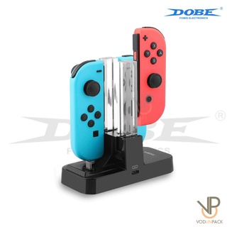 ราคา[DOBE™] แท่นชาร์จจอย JoyCon จอยโปร Nintendo Switch Charging Dock Joy Pro ยี่ห้อ Dobe ของแท้
