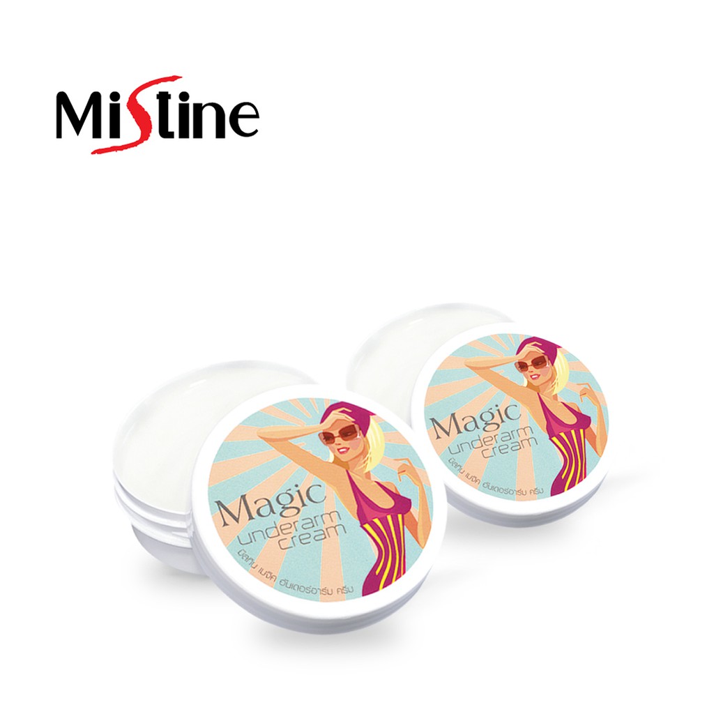 ซื้อ1 แถม มิสทิน เมจิค อันเดอร์อาร์ม ครีม กรัม MISTINE ซื้อ1 แถม มิสทิน เมจิค อันเดอร์อาร์ม ครีม กรัม MISTINE