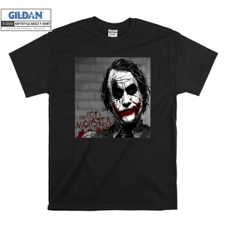 เสื้อยืดลําลอง พิมพ์ลาย The R Heath Ledger Swag โอเวอร์ไซซ์ สําหรับผู้ชาย