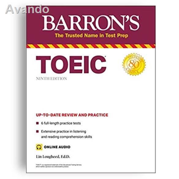 ┇9781506273426 TOEIC (WITH ONLINE AUDIO) (BARRON'S TEST PREP) - Ed.9/2021