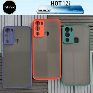 เคส ยาง TPU ขอบกันกระแทก ( คละสี) สำหรับ Infinix Hot 12i