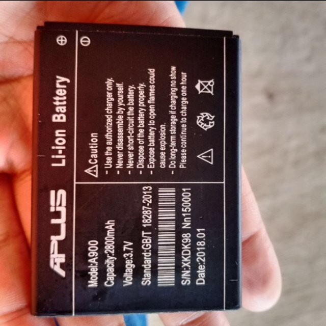 แบต Aplus A900 2018.