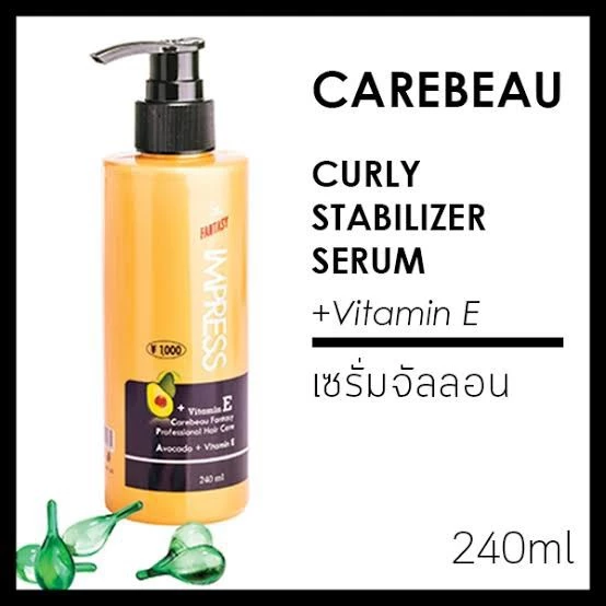 Carebeau Impress Curly Stabilizer Serum แคร์บิว เซรั่มจับลอน สูตร อโวคาโด วิตมินอี09174