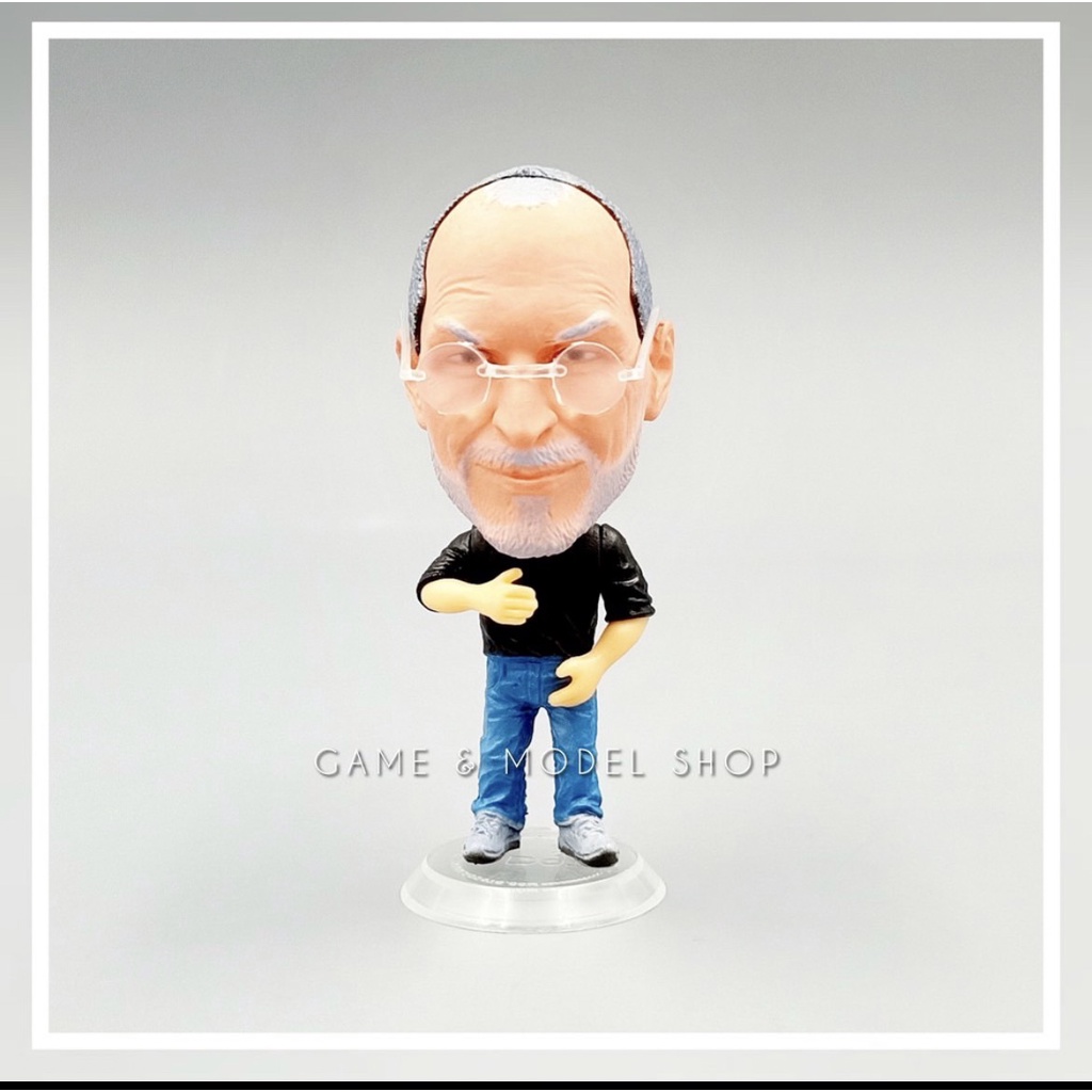 ***สินค้าพร้อมส่ง*** โมเดล สตีฟ จอบส์ Steve Jobs (สูง 6.5 ซม. Soccerwe)