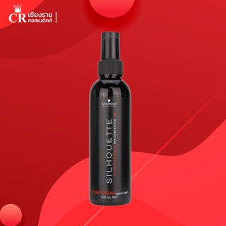 Schwarzkopf Silhouette **Pure Formula Super Hold Pump Spray 200ml สเปรย์น้ำ ซีลูเอทท์ ซุปเปอร์ โฮลด์ ปั้ม จัดแต่งทรงผม