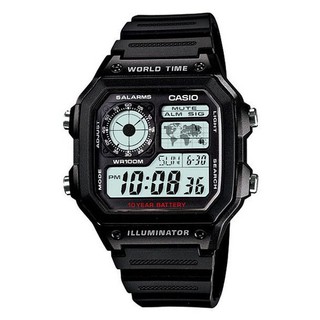 CASIO Standard นาฬิกาข้อมือผู้ชาย รุ่น AE-1200WH-1AVDF