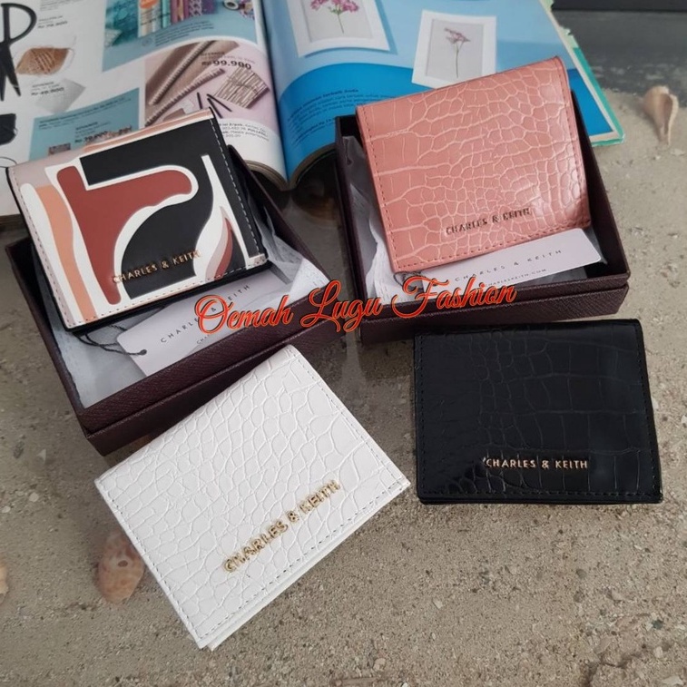 Ck / CK PRINTEDSHORT MINI WALLET WOMEN& 39;S WALLET