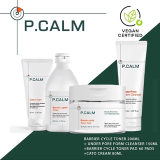 [P.CALM]KMX Special Care 4ชิ้น/KMX Toner200ml+Cleanser150ml+ Toner Pad+Cato Cream