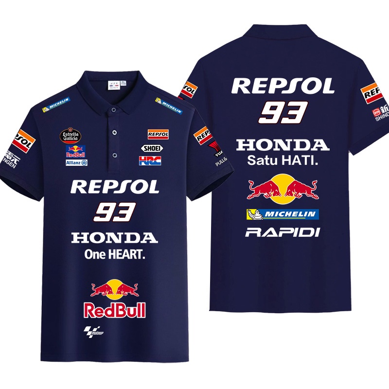 2025 ใหม่ล่าสุด F1 Racing Jersey + F1 Racing Team เสื้อโปโล + Men & Women เสื้อยืดแขนสั้นฤดูร้อน