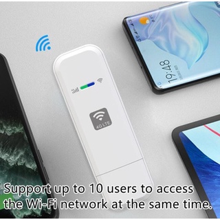 PP รองรับ 4G/5G ตัวปล่อยสัญญาณ pocket wifi LTE 4G USB MODEM With Wi-Fi Hotspot