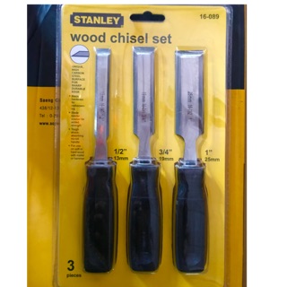Stanley สิ่ว 3 ตัวชุด ของแท้ 100%