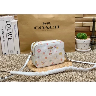 COACH C8700 - MINI CAMERA BAG IN SIGNATURE WITH MYSTICAL FLORAL PRINT