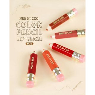 ของแท้/พร้อมส่ง✅ ลิปทินท์ Nee cara X Nee ni Coo Color Pencil Lip Glaze