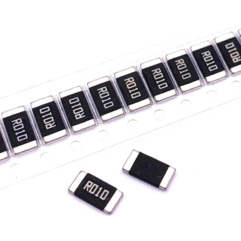 50 ชิ้น 2512 ตัวต้านทาน SMD 1W 1% 0.1R 0.1 โอห์ม R001 R005 R010 R020 R050 R100 R200 R220 R330 R470 R