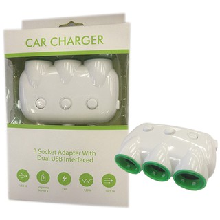 Car Charger BM-004 ช่องขยายจุดบุหรี่ภายในรถยนต์