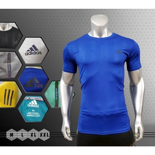 ส่งจากไทย ไม่ต้องรอนาน - เสื้อออกกำลังกาย เสื้อกีฬาทรงรัดกล้าม [ถ่ายจากงานจริง]