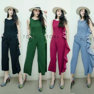 EnGaWa RuFFLed TaiL JuMPSUiT