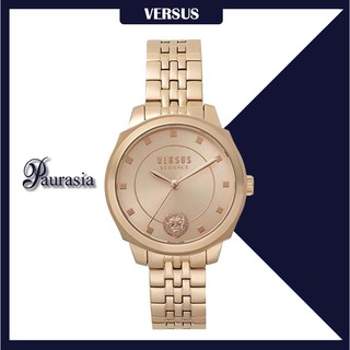 [ของแท้] Versus by Versace นาฬิกาข้อมือ ผู้หญิง รุ่น VERSUS VSP510-818 CHELSEA D/LRG BRACELETL ROSE  SS paurasia