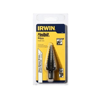 IRWIN (เออร์วิ่น)(T11104) STEP DRILL 10 ระดับ 4-22มม(I081-10502853)