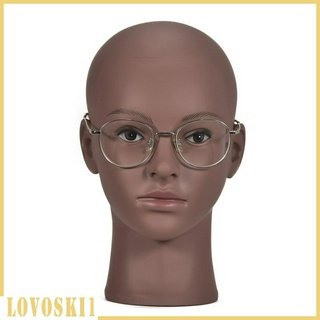 ( Lovoski1 ) หุ่นหัวนางแบบสําหรับโชว์วิกผมแว่นตากันแดด