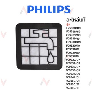 Philips ฟิลเตอร์ ไส้กรอง  เครื่องดูดฝุ่น แท้ รุ่น FC9328/09