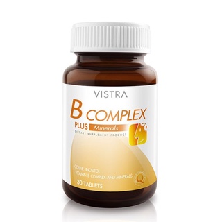 VISTRA B COMPLEX PLUS MINERALS 30 เม็ด