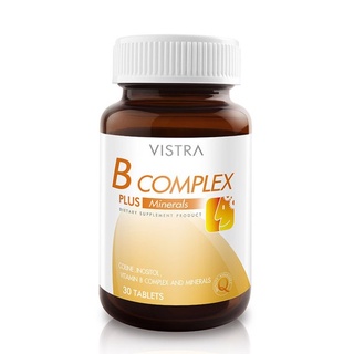 VISTRA B COMPLEX PLUS MINERALS 30 เม็ด