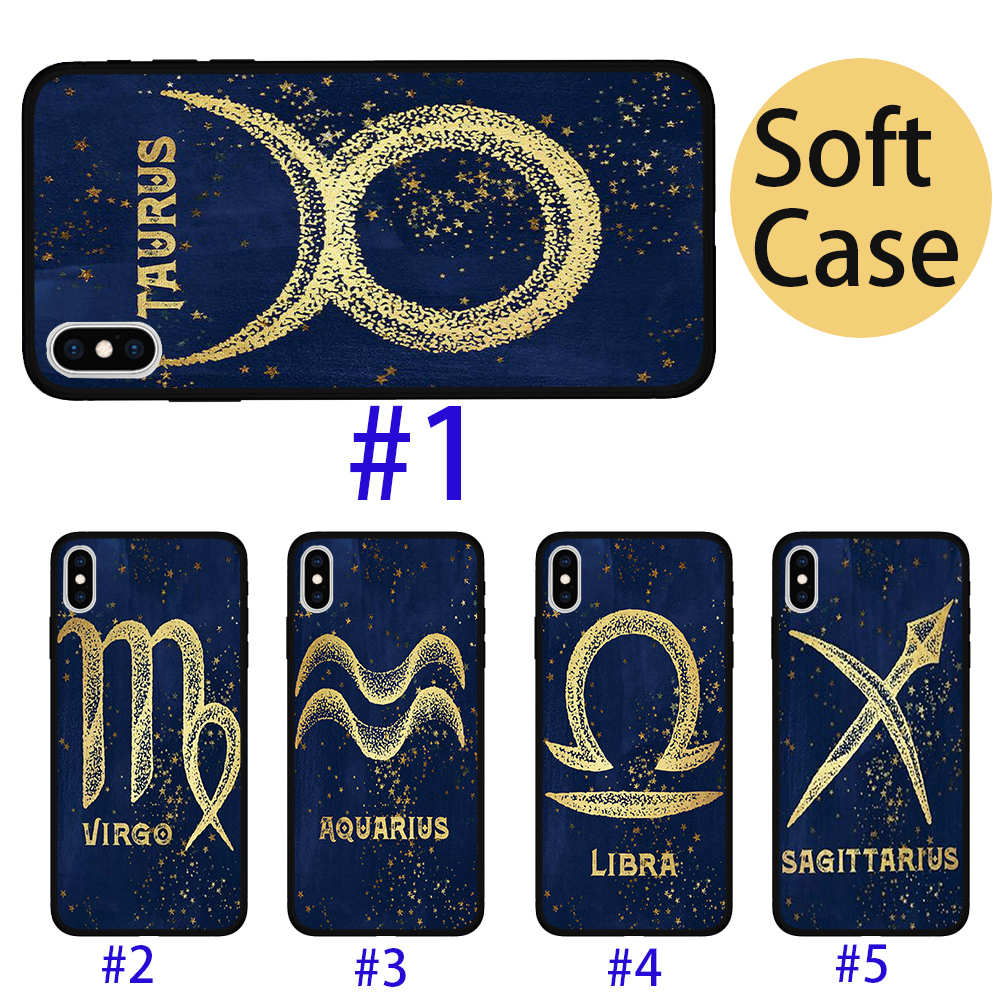 Virgo Zodiac Sign Aquarius Taurus Libra Virgo Sagittarius ปลอกยางซิลิโคนสําหรับ OPPO A1K A59 F1S F11