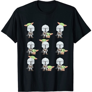 เสื้อยืด พิมพ์ลาย Star Wars the Mandalorian Expressions of the Child สําหรับเด็กSize S-5XL