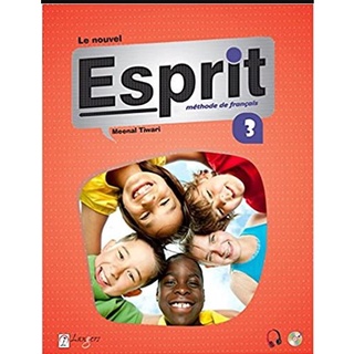 Esprit 1, 2, 3 : Méthode De Frainçais : Level 1, Level 2, Level 3  : 9789380809434:9789380809724 (นำเข้าของแท้100%)