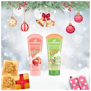 ⛵️ #สครับ +ครีมอาบน้ำเนื้อโฟม เอ บอนเน่#A Bonne Shower Cream Scrub  350 กรัม (มี 2 สูตร)