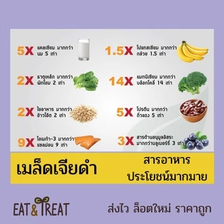 เมล็ดเจีย (Chia Seeds) ขนาด 250 - 1 Kg
