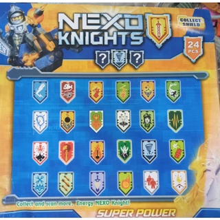 โล่สแกน shield scans  nexo knight merlok2.0 24pcs