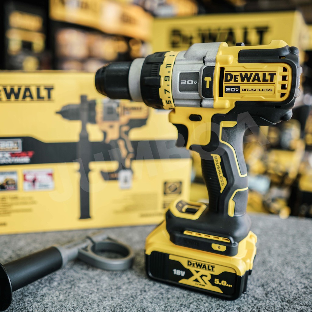 DeWALT DCD999B สว่านกระแทกไร้สาย 20V Flexvolt Advantage (Brushless Motor) เครื่องเปล่าไม่รวมแบตและแท่นชาร์จ