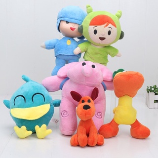 ตุ๊กตาฟิกเกอร์ Pocoyo Elly Pato Loula 6 แบบ ของเล่นสําหรับเด็ก