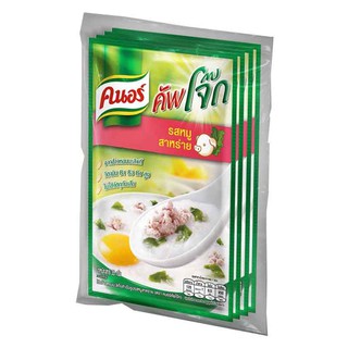 คนอร์ Knorr คัพโจ๊กซอง รสหมูสาหร่าย 35 กรัม แพ็ค 4