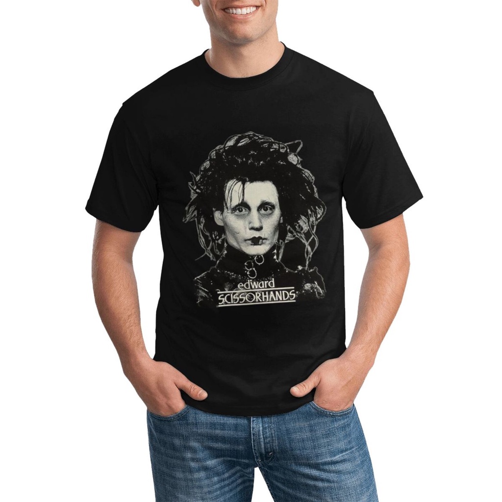 2022 Top Tee เสื้อยืดคุณภาพสูง Edward Scissorhands สีต่างๆที่มีอยู่
