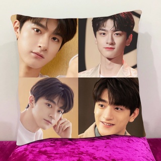 หมอนอิงสั่งทำ ใส่ได้4รูป หมอนอิงขนนุ่ม หมอนอิงโซฟา หมอนอิงในรถ หมอนอิง Cushions หลินอี Lin Yi