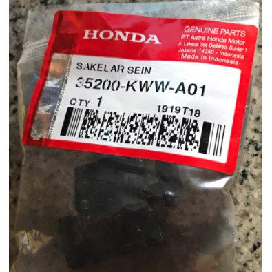 35200-KWW-A01 HGP 100% AHM SWITCH UNIT WINKER REVO 110 35200KWWA01