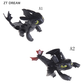 ZTD Action Figures Night Fury Toothless PVC Dragon Children Brinquedos Kids Toys 07