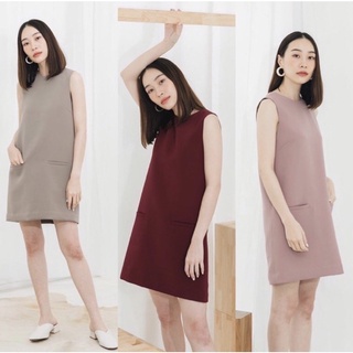 Pimnatta Amy dress สีชมพูกถปิ ซักเก็บ ไม่เคยใส่เลย ใหม่เอี่ยม ราคา 2,290 บาท Size L พร้อมส่ง