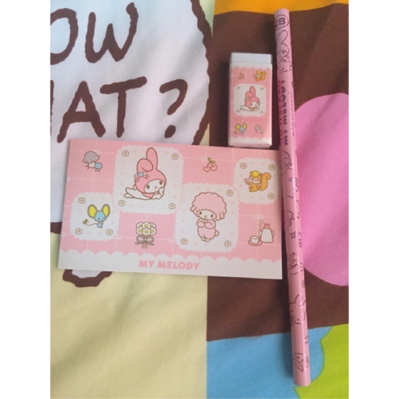 เครื่องเขียน sanrio my melody