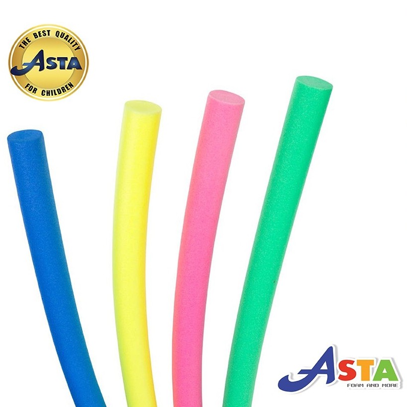 ซื้อ 1 แถม 2 โฟมเส้นว่ายน้ำเด็ก 3.8 ซม.ยาว 150ซม. Noodle Foam ช่วยลอยตัว โฟมแท่ง โฟมว่ายน้ำ คละสี