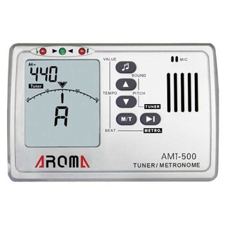 AROMA 2 in 1 Guitar Tuner + Metronome รุ่น AMT500 (ที่ตั้งสาย + ตัวกำกับจังหวะ)